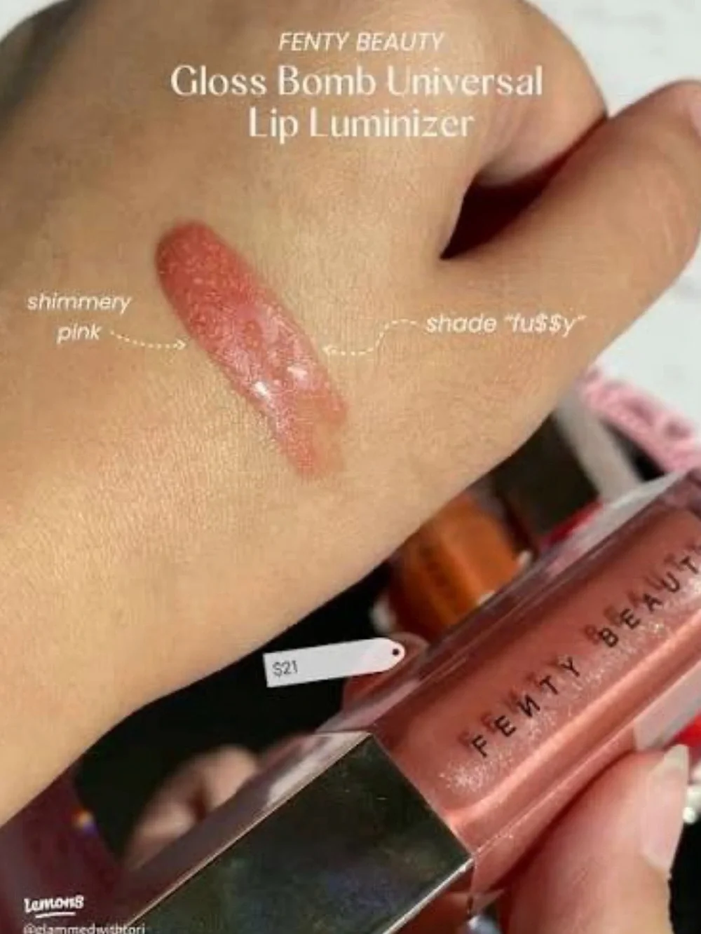 Fenty Beauty Gloss Bomb Lip Luminizer in Fussy